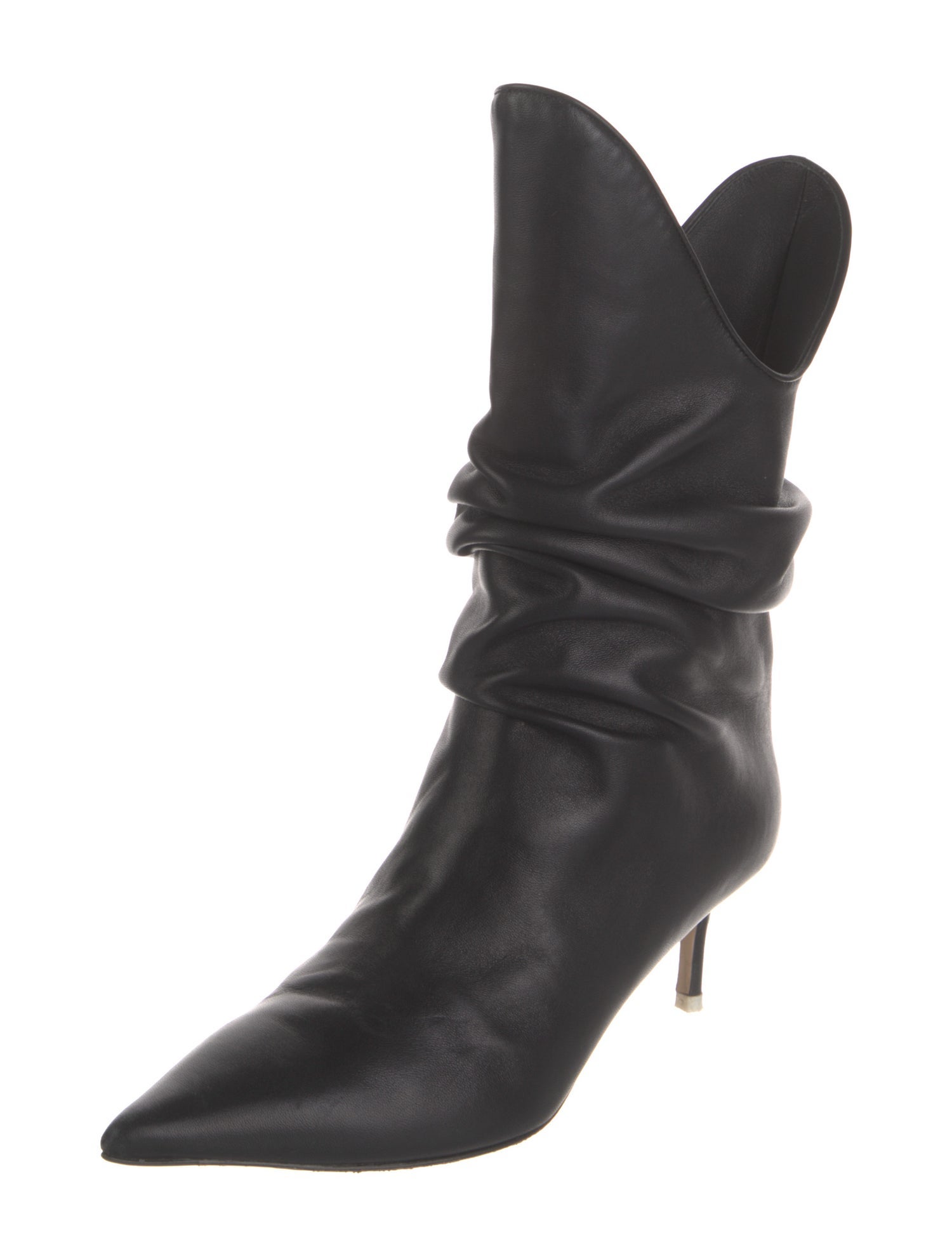 Attico Leather Boots