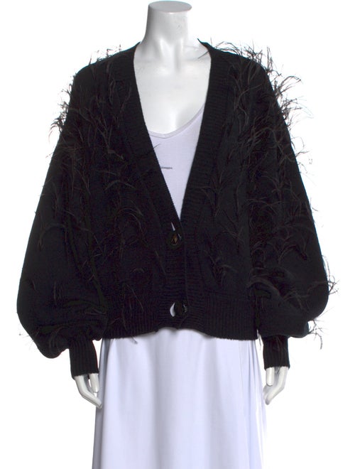 Attico Lambswool V-Neck Sweater