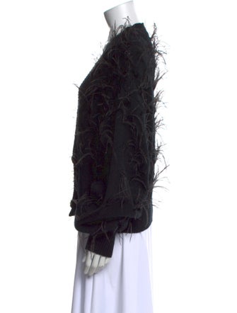 Attico Lambswool V-Neck Sweater