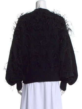 Attico Lambswool V-Neck Sweater