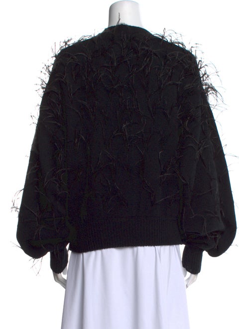 Attico Lambswool V-Neck Sweater