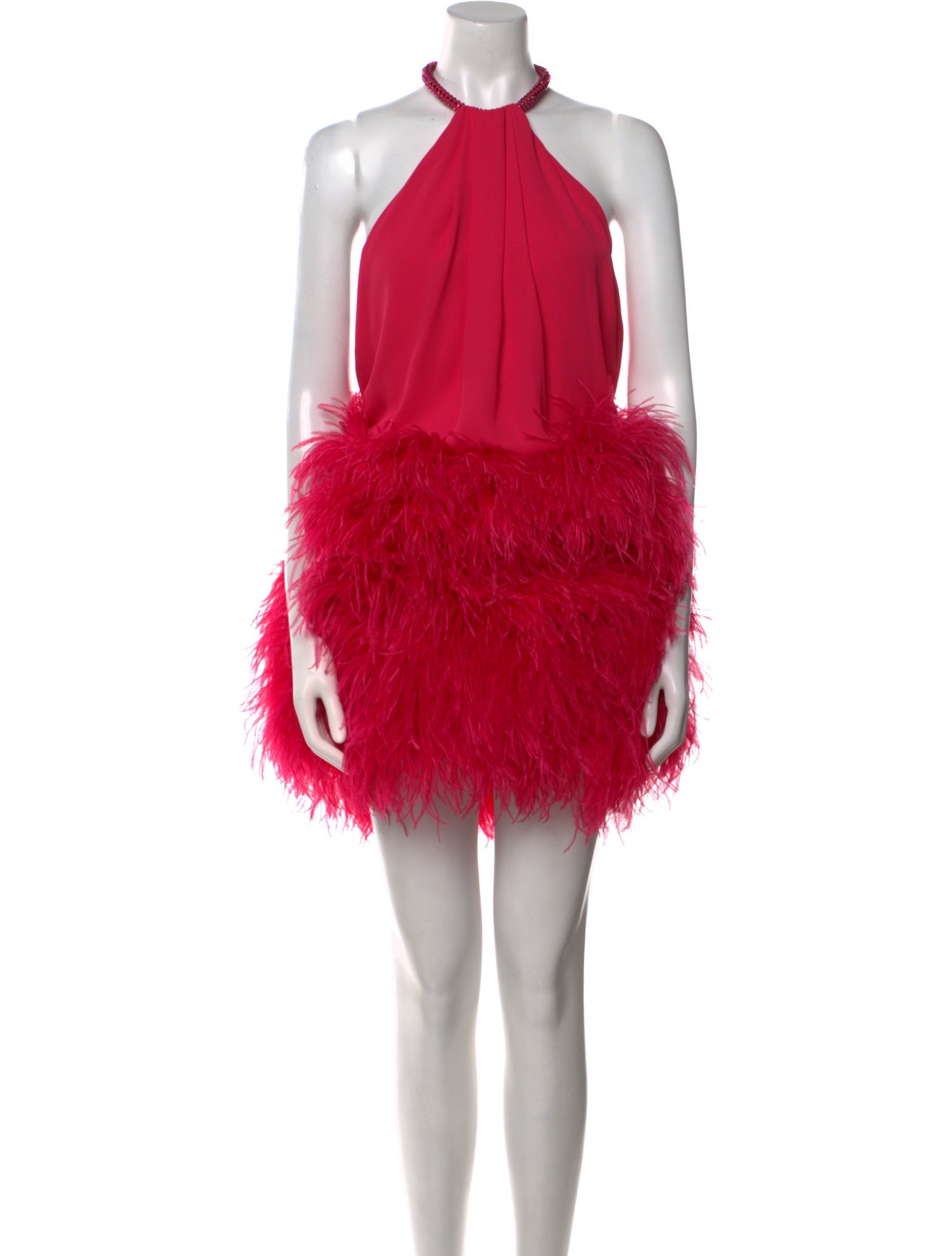 Attico Halterneck Midi Length Dress w/ Tags