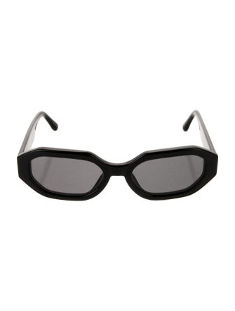 Attico x Linda Farrow Mini Marfa Square Sunglasses