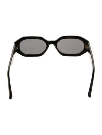 Attico x Linda Farrow Mini Marfa Square Sunglasses