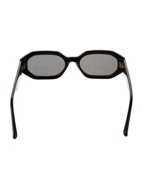 Attico x Linda Farrow Mini Marfa Square Sunglasses