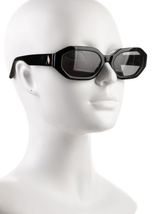 Attico x Linda Farrow Mini Marfa Square Sunglasses