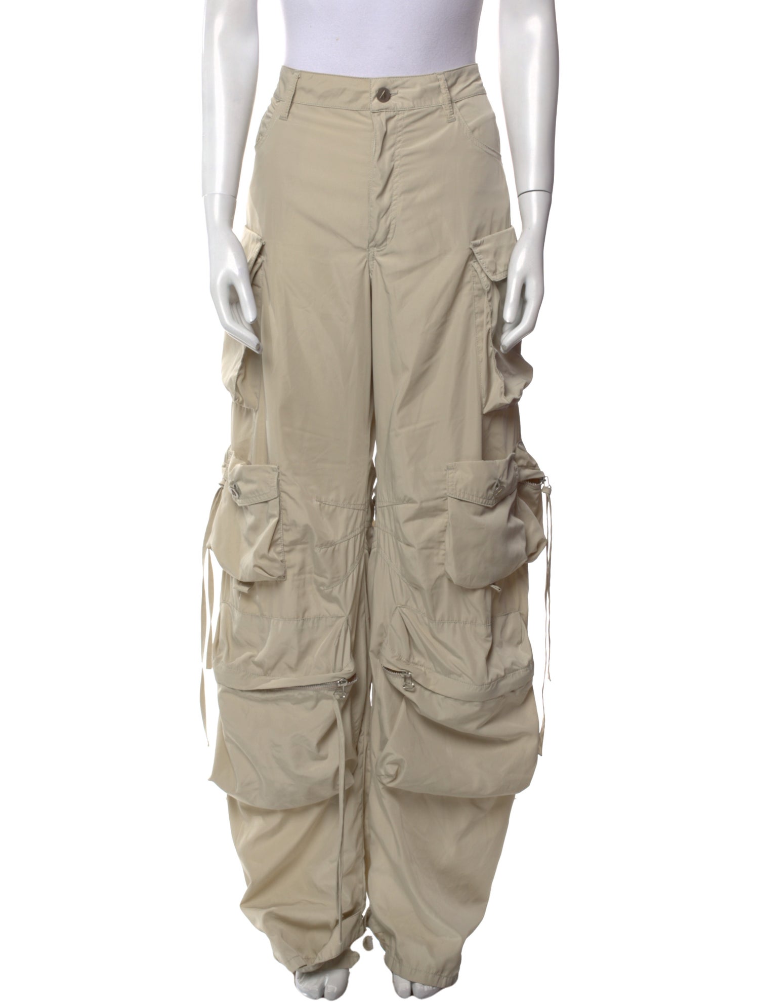 Attico Straight Leg Pants