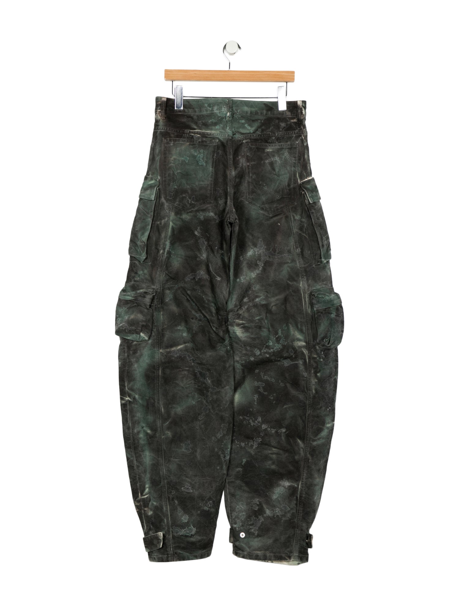 Attico High-Rise Wide Leg Jeans