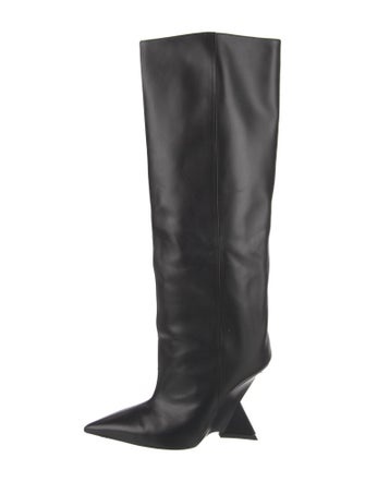Attico Leather Boots