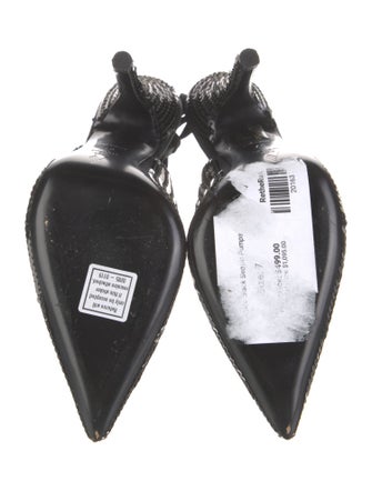 Attico Sequins Slingback Pumps