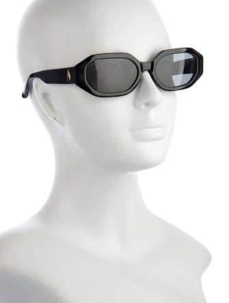 Attico x Linda Farrow Mini Marfa Square Sunglasses