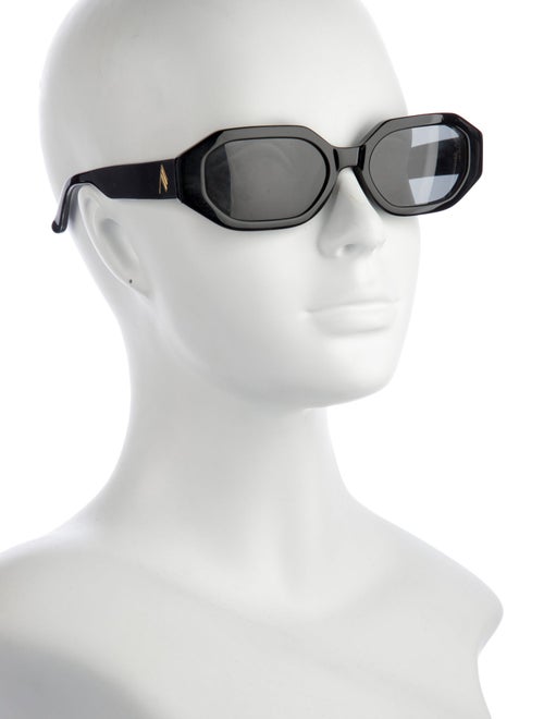 Attico x Linda Farrow Mini Marfa Square Sunglasses