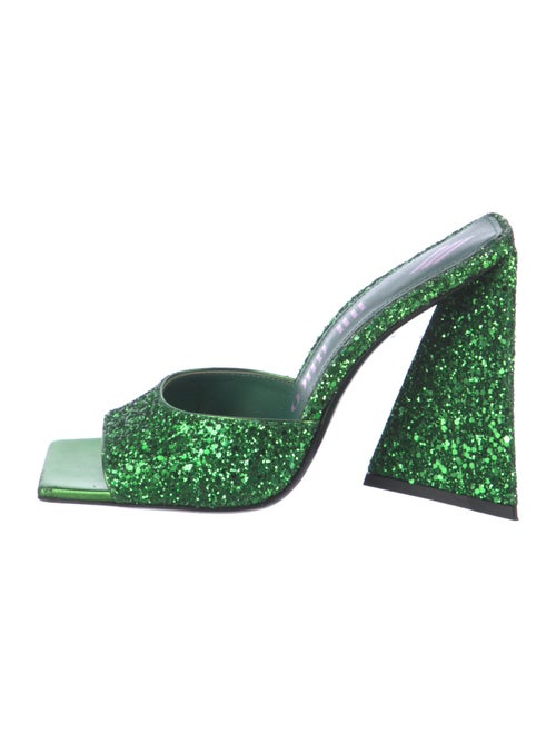 Attico Glitter Slides