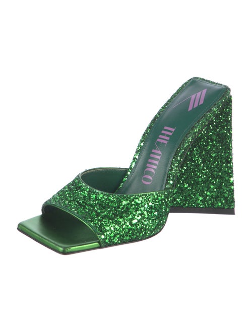 Attico Glitter Slides