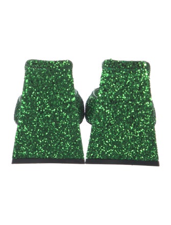 Attico Glitter Slides