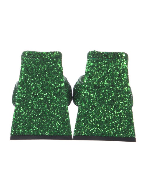 Attico Glitter Slides