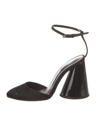 Attico Leather D'Orsay Pumps