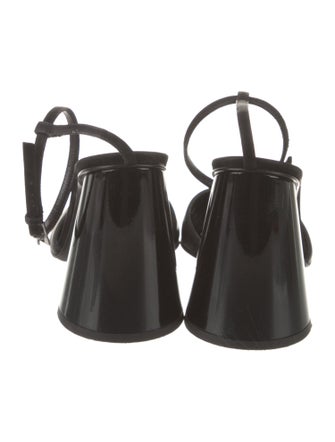 Attico Leather D'Orsay Pumps