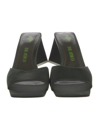 Attico Satin Slides
