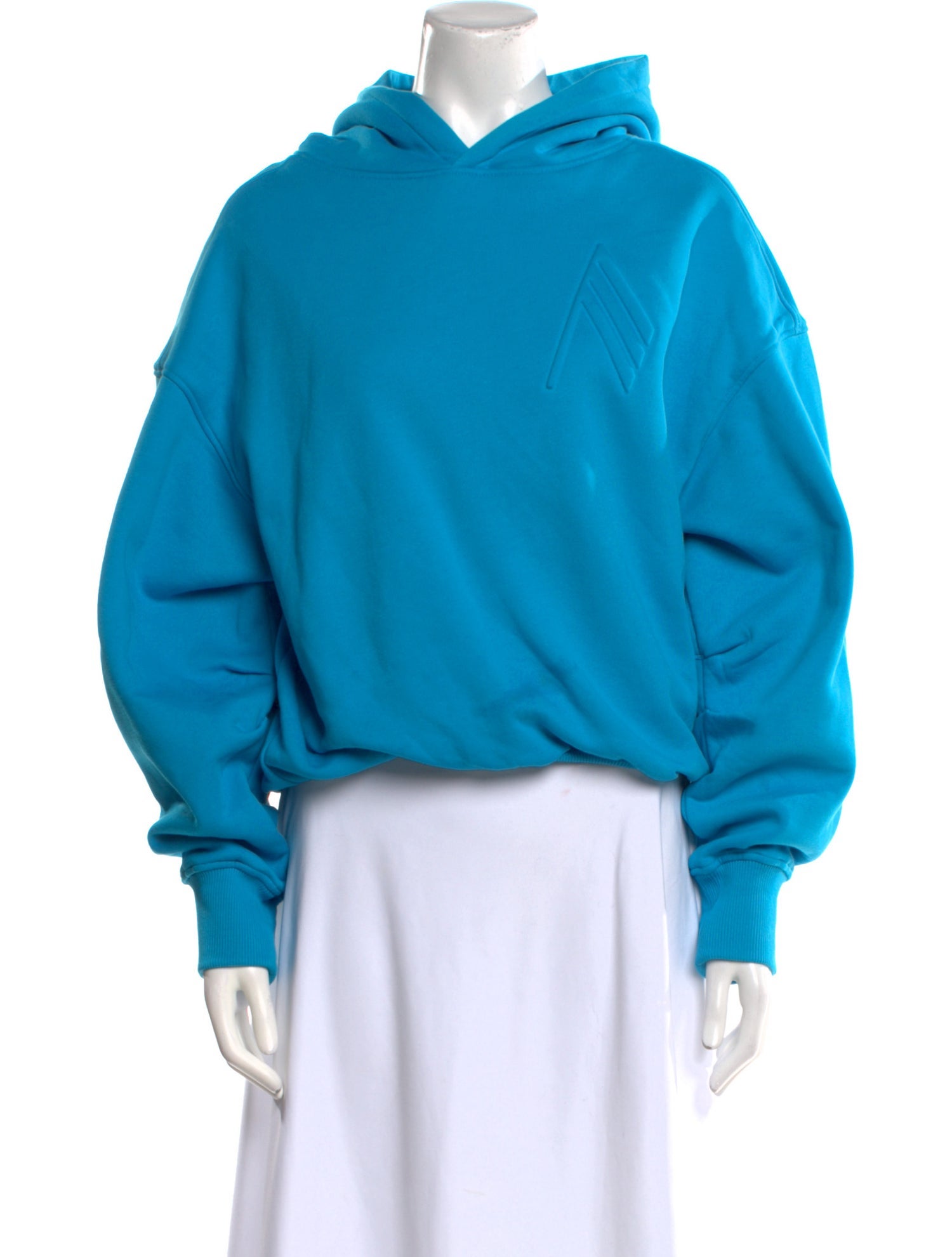 Attico Cowl Neck Long Sleeve Sweatshirt