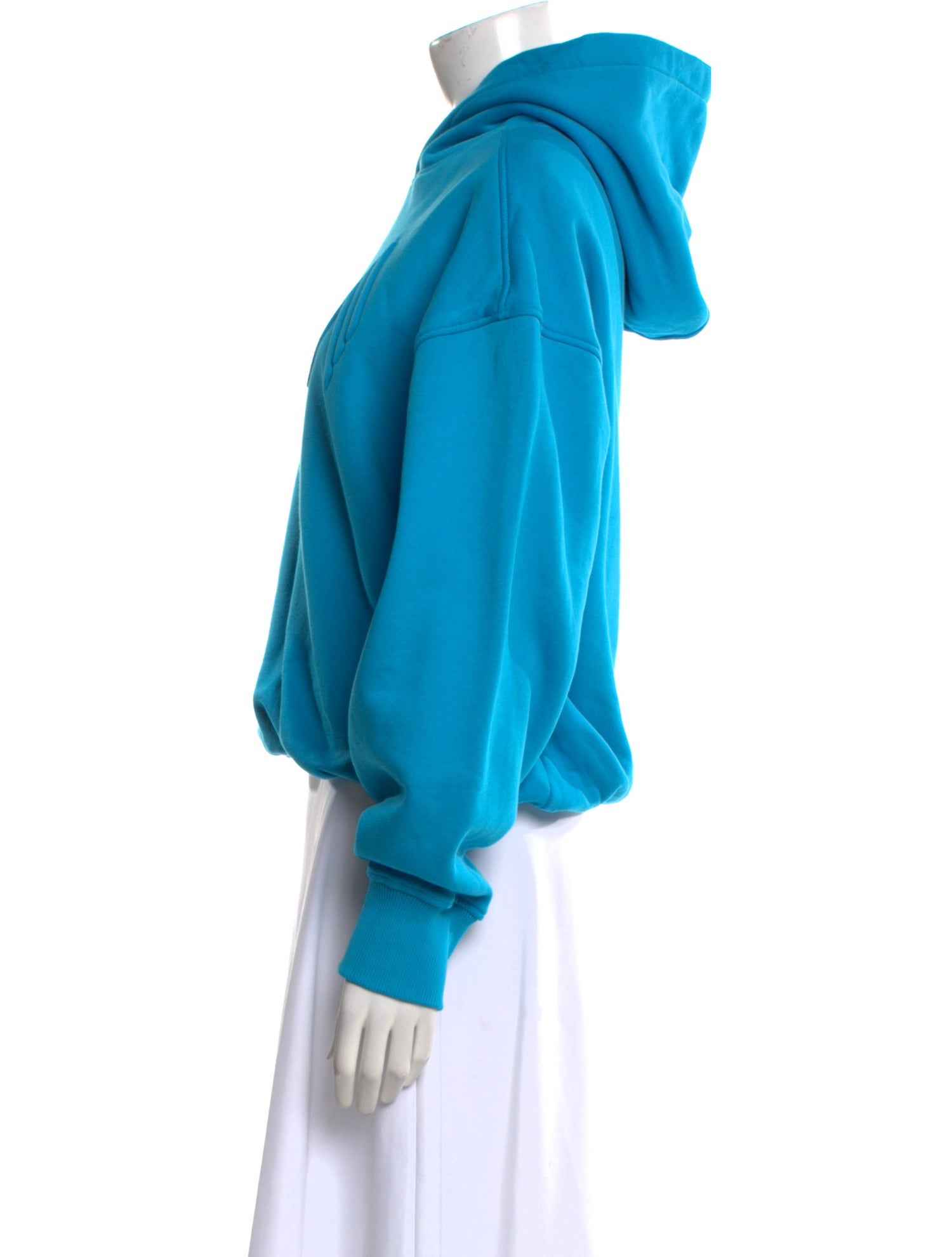 Attico Cowl Neck Long Sleeve Sweatshirt