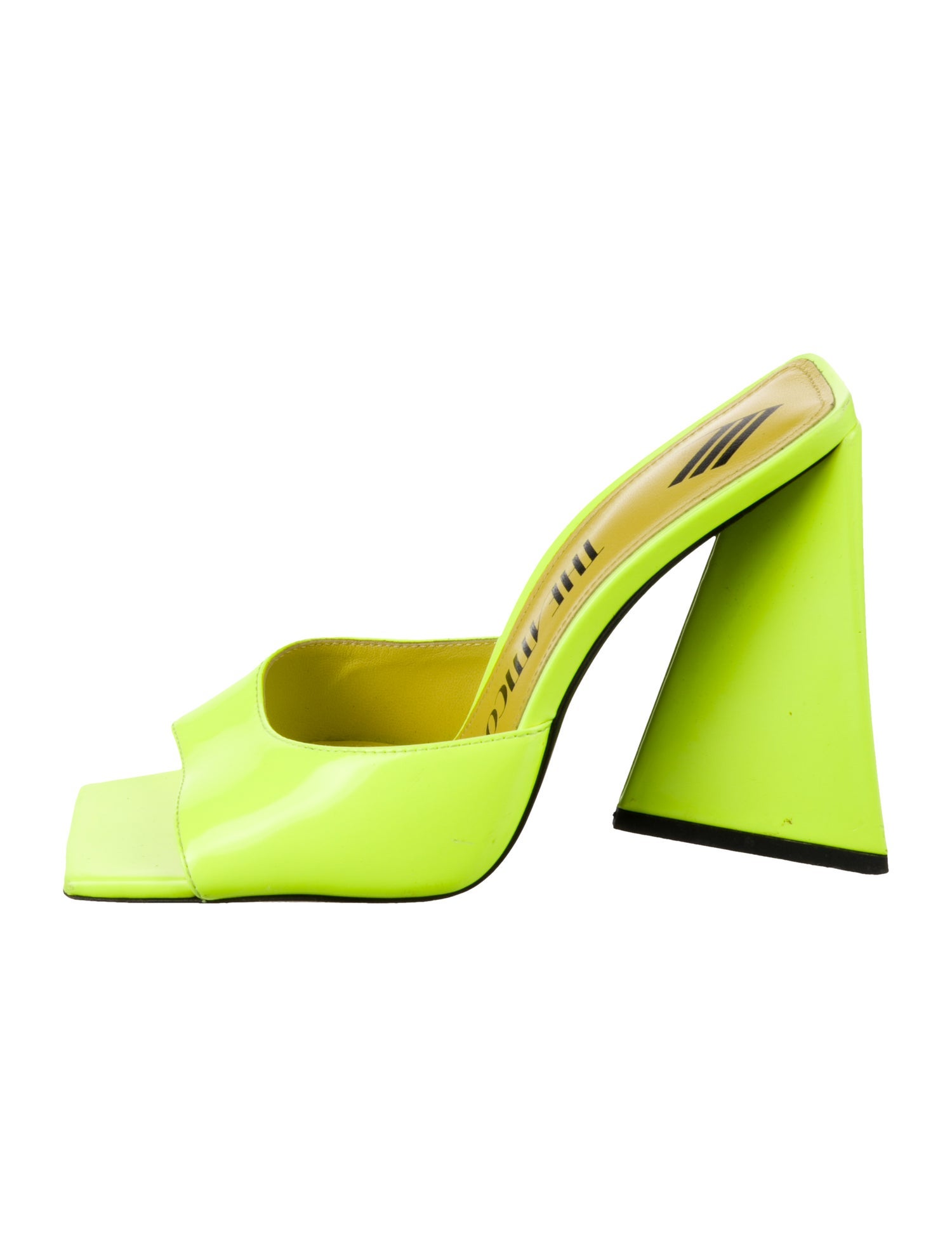 Attico Patent Leather Sandals