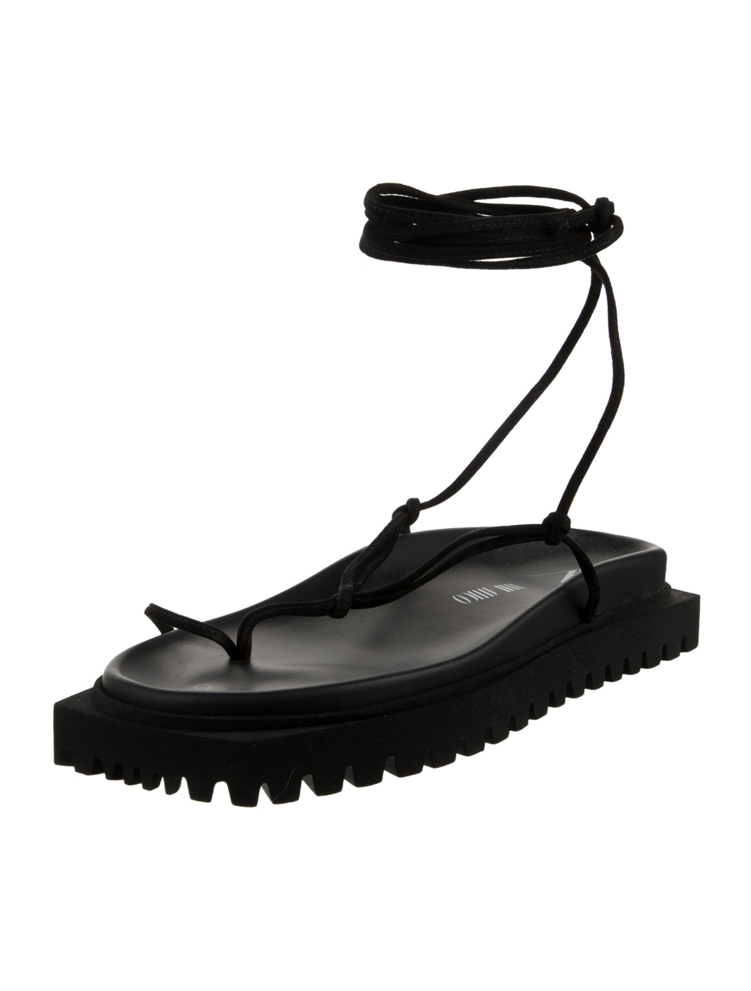 Attico Suede Gladiator Sandals