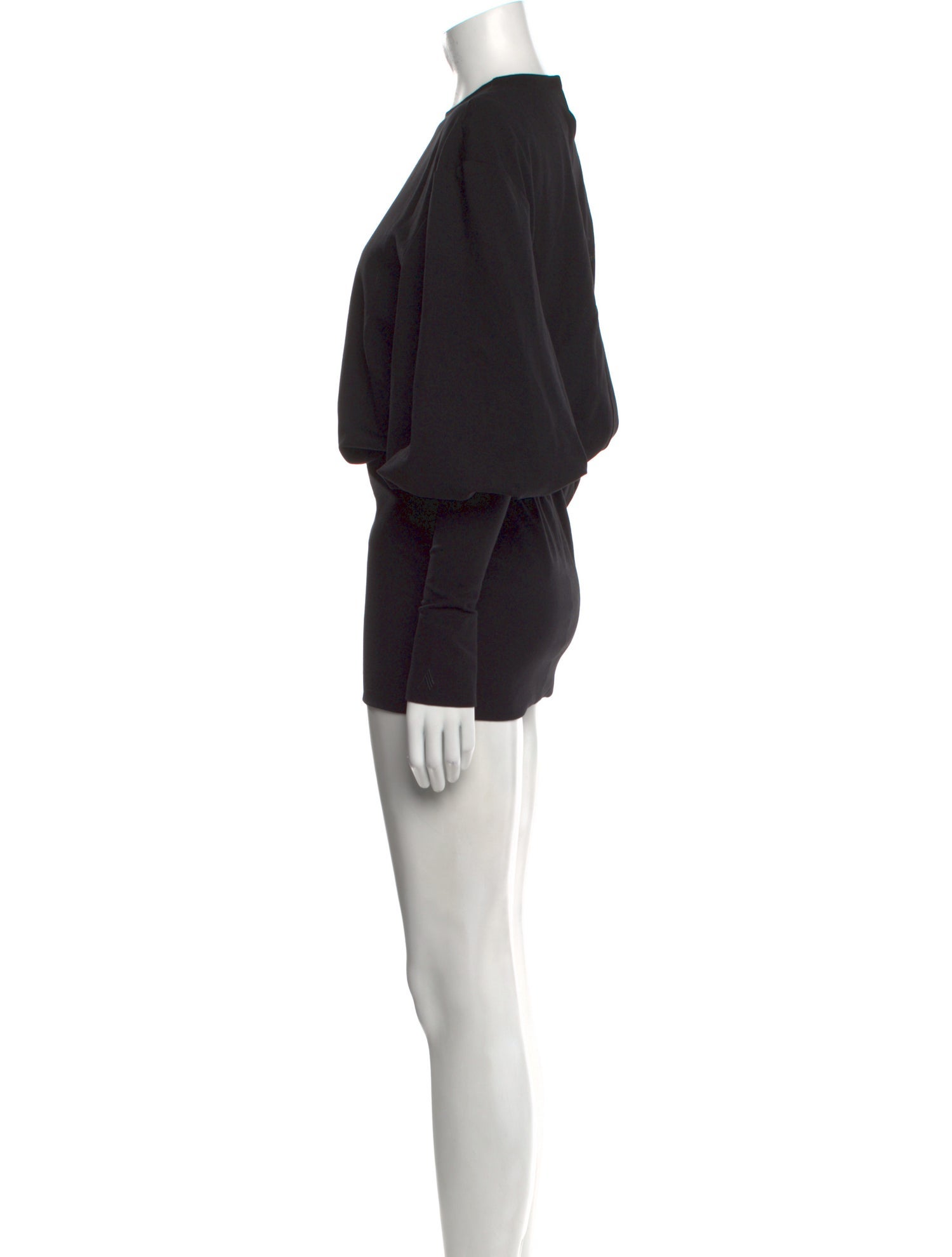 Attico Crew Neck Mini Dress