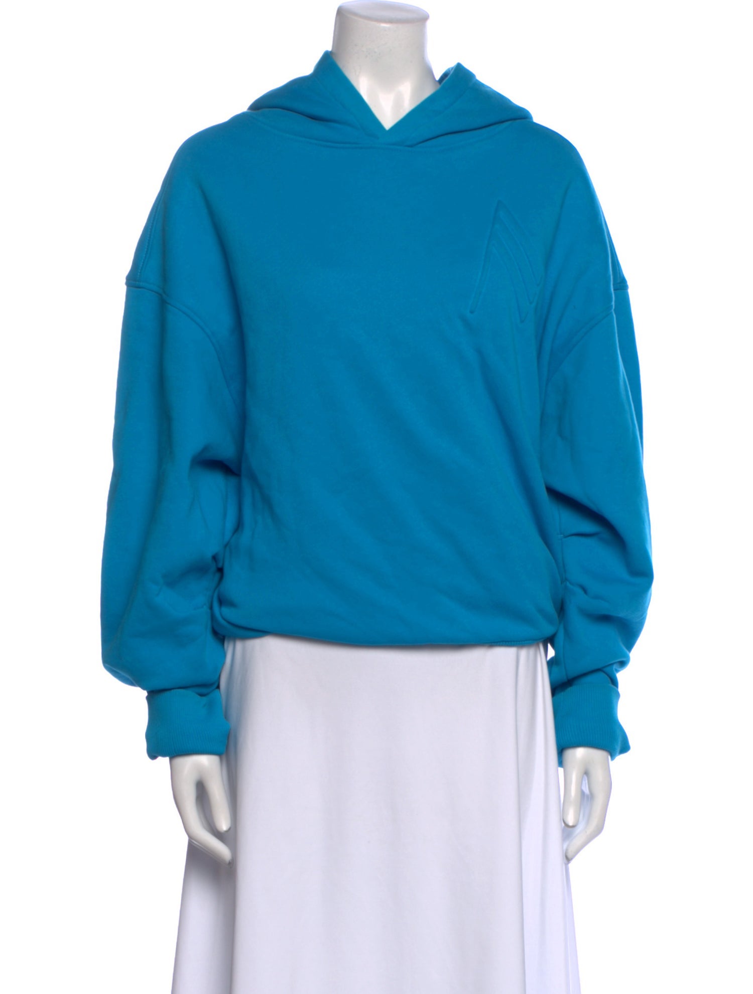 Attico Cowl Neck Long Sleeve Sweatshirt