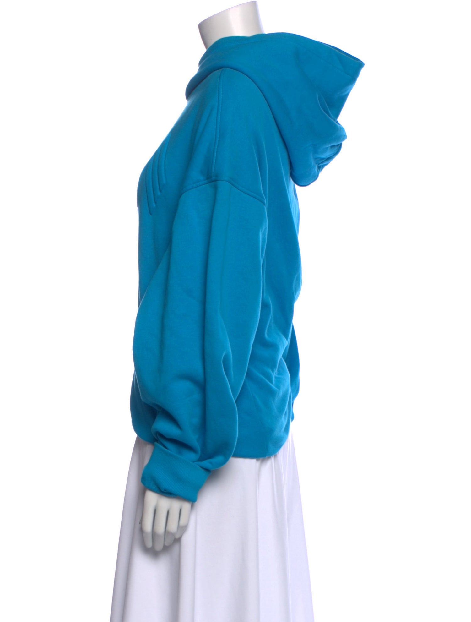 Attico Cowl Neck Long Sleeve Sweatshirt