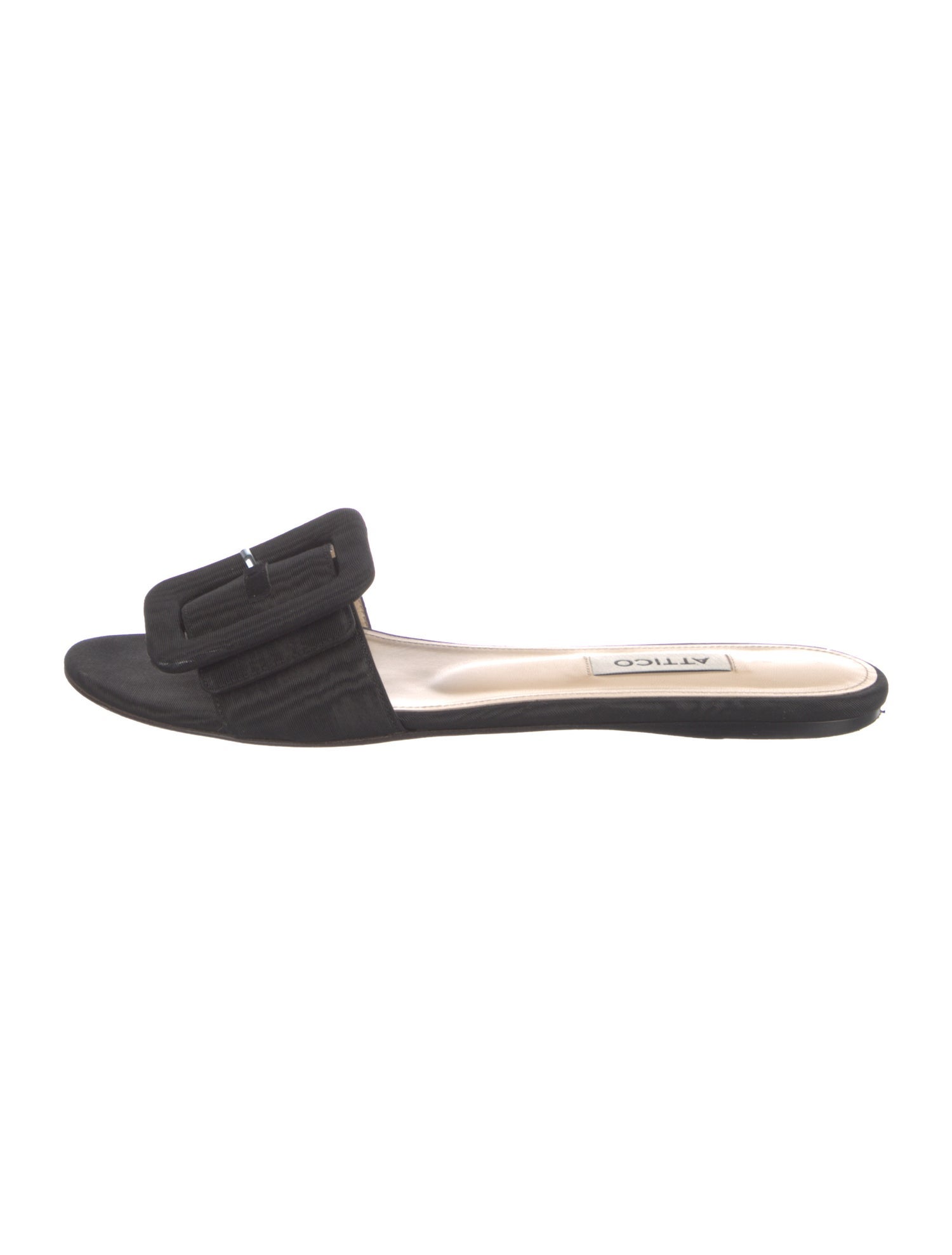 Attico Satin Slides