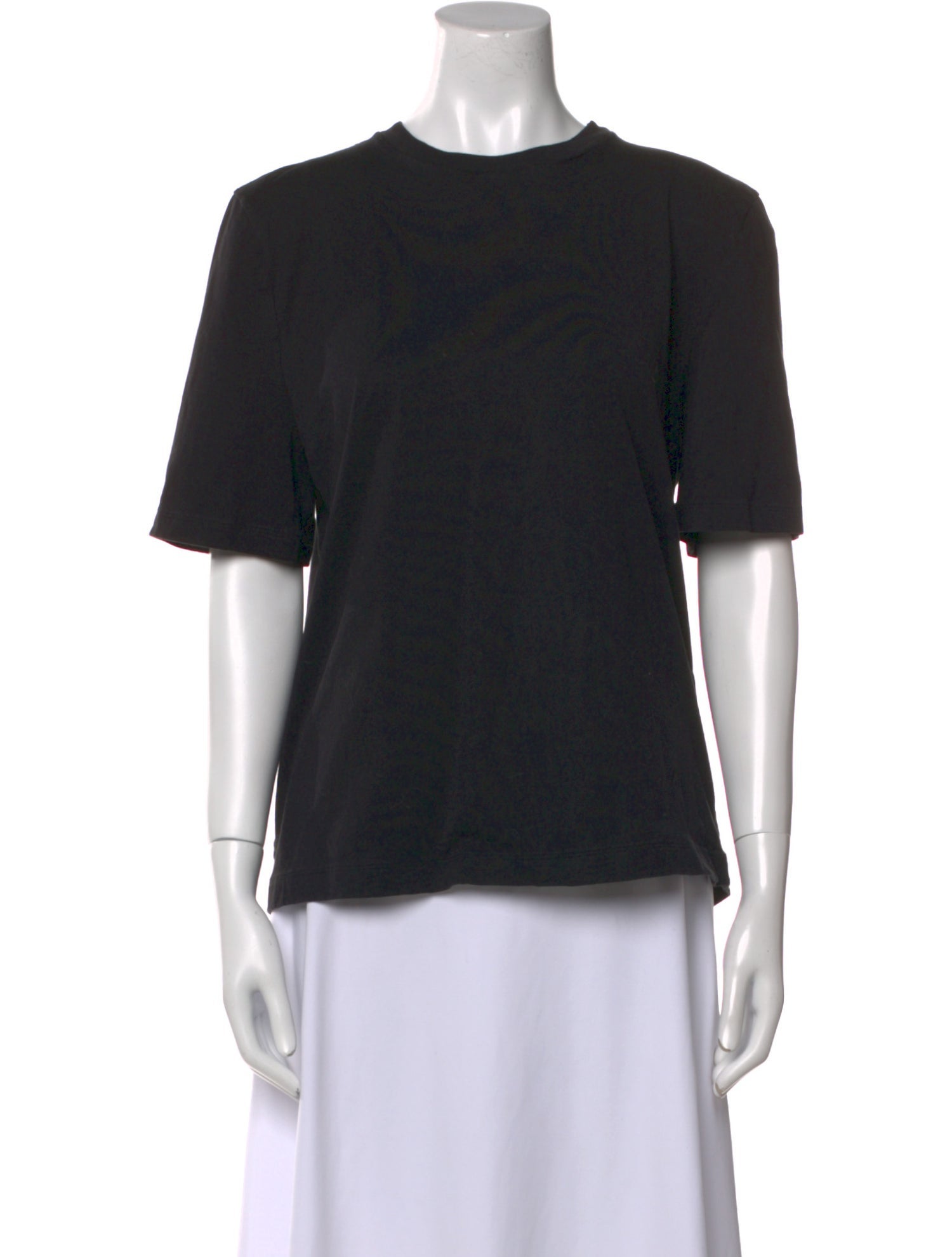 Attico Crew Neck Short Sleeve T-Shirt