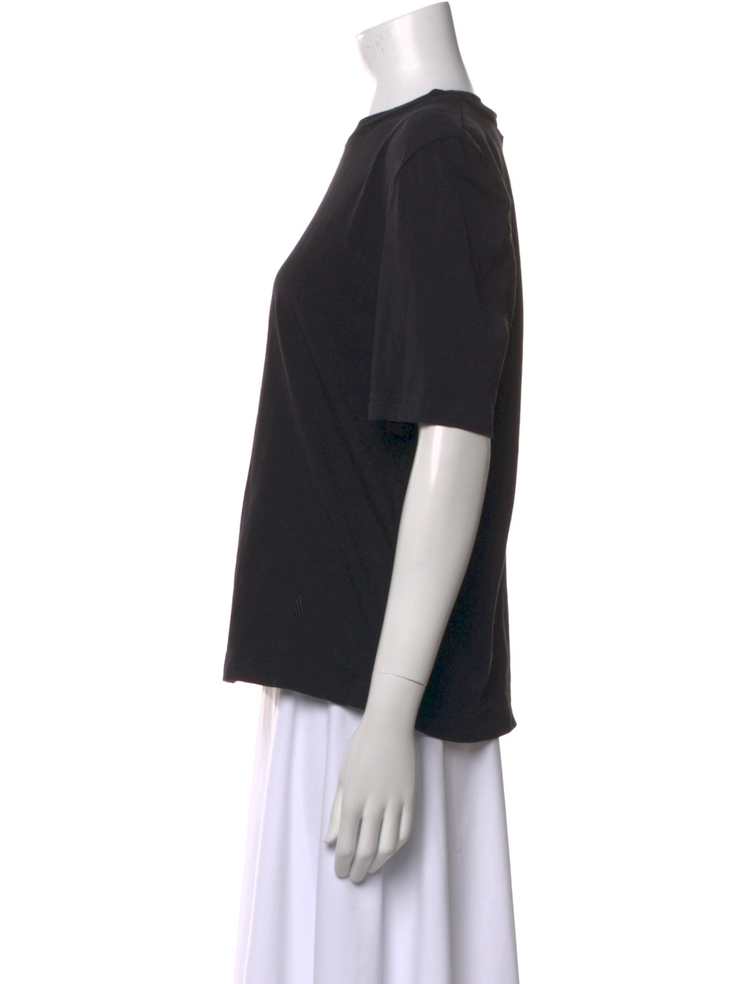 Attico Crew Neck Short Sleeve T-Shirt