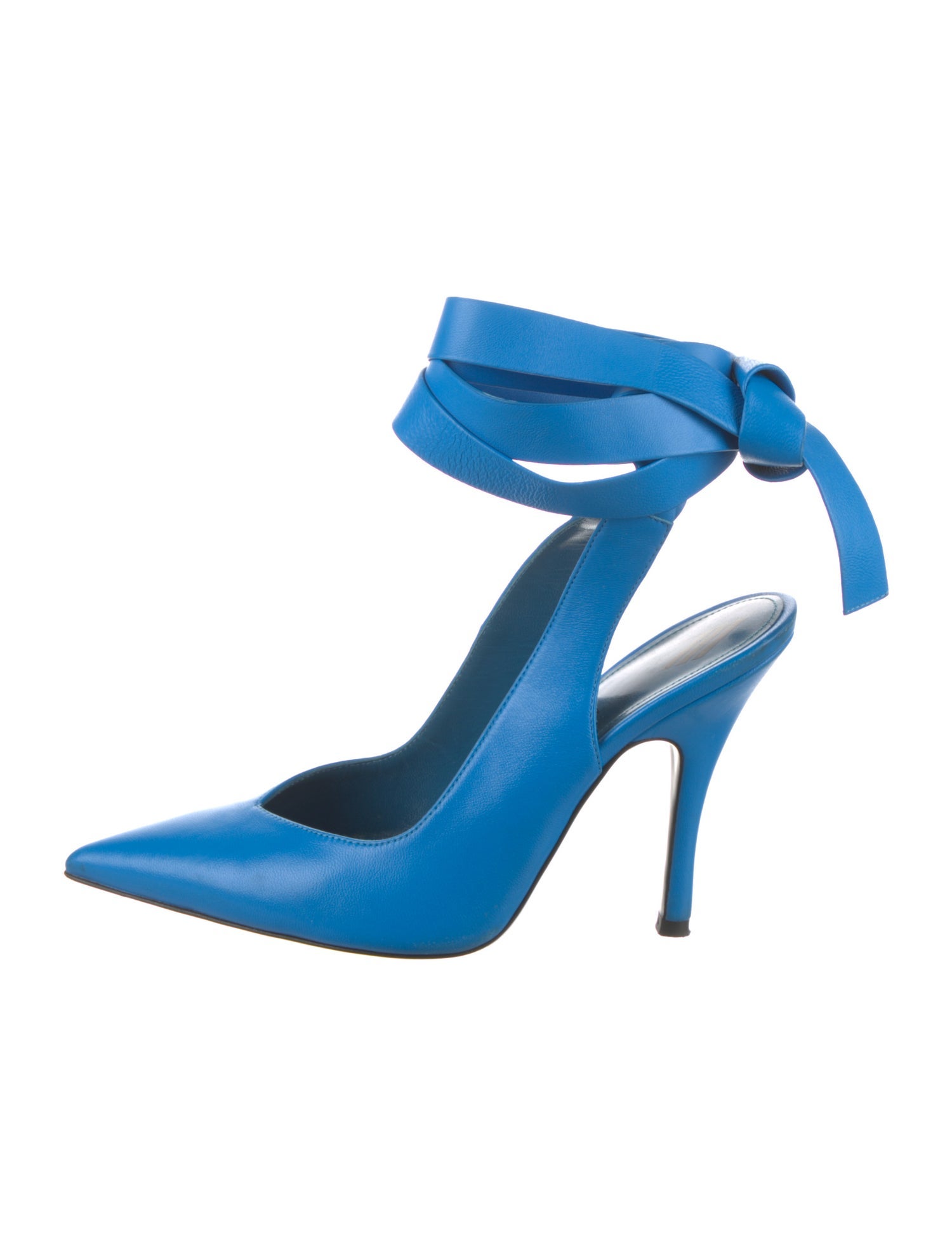 Attico Leather Slingback Pumps