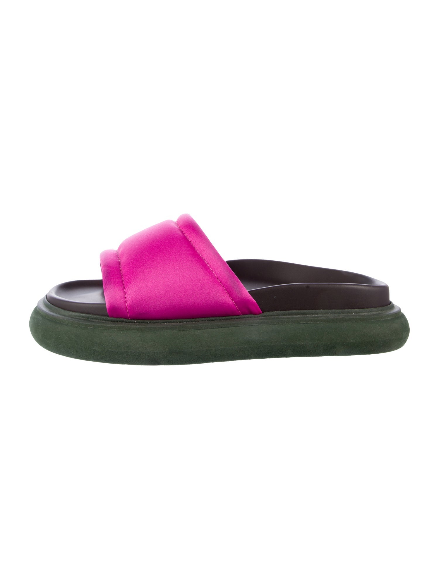 Attico Satin Slides