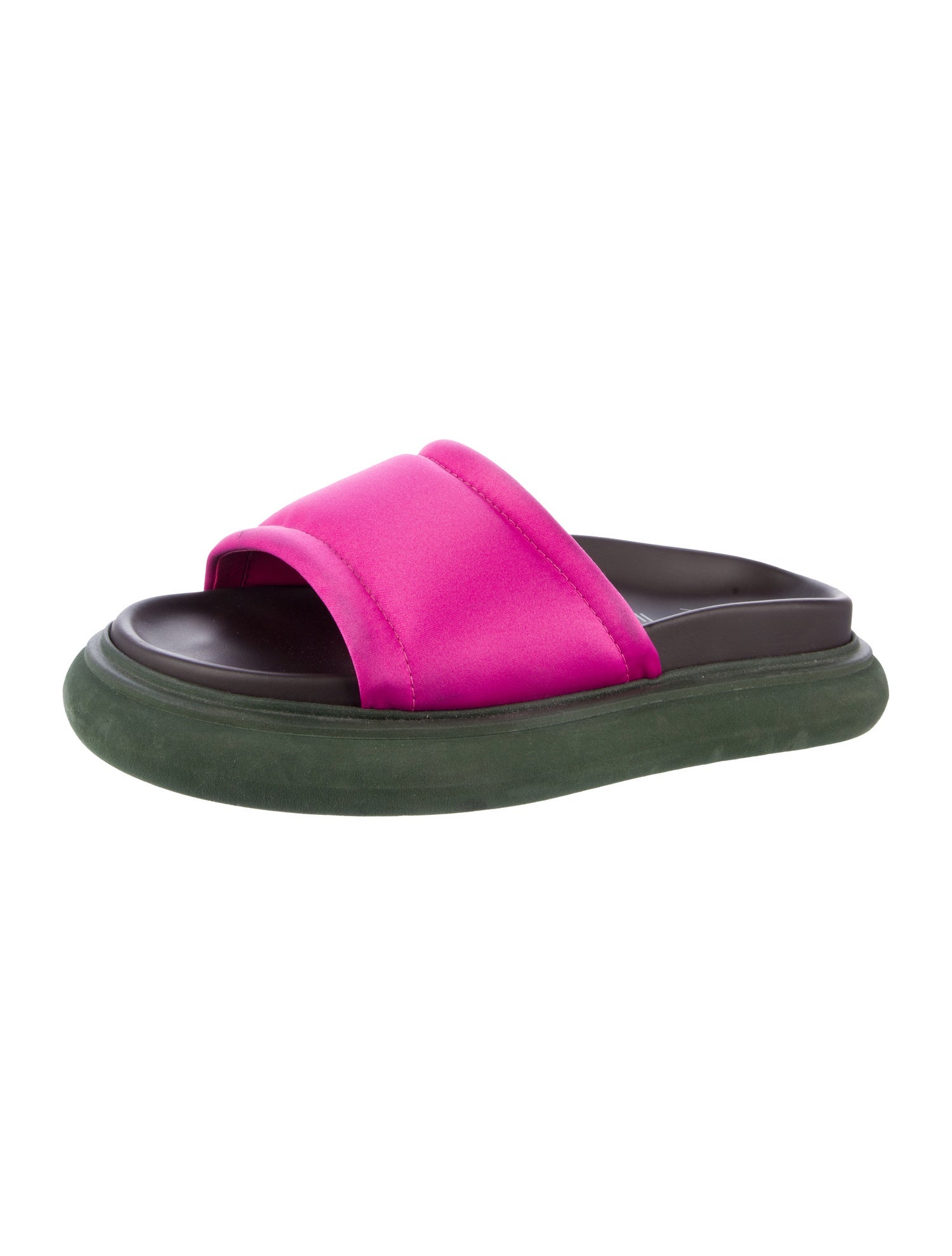 Attico Satin Slides