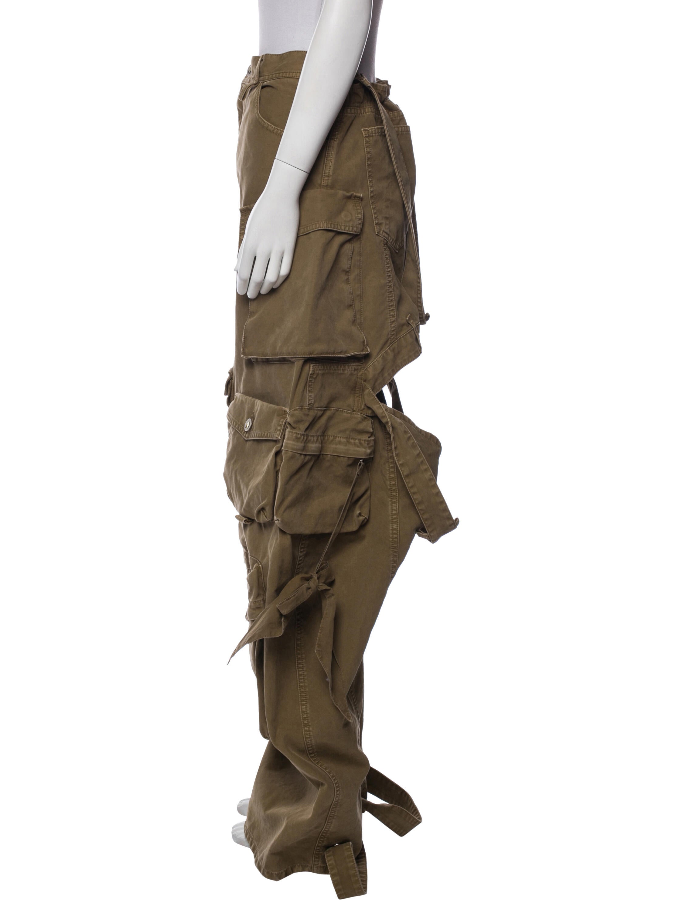 Attico Wide Leg Pants