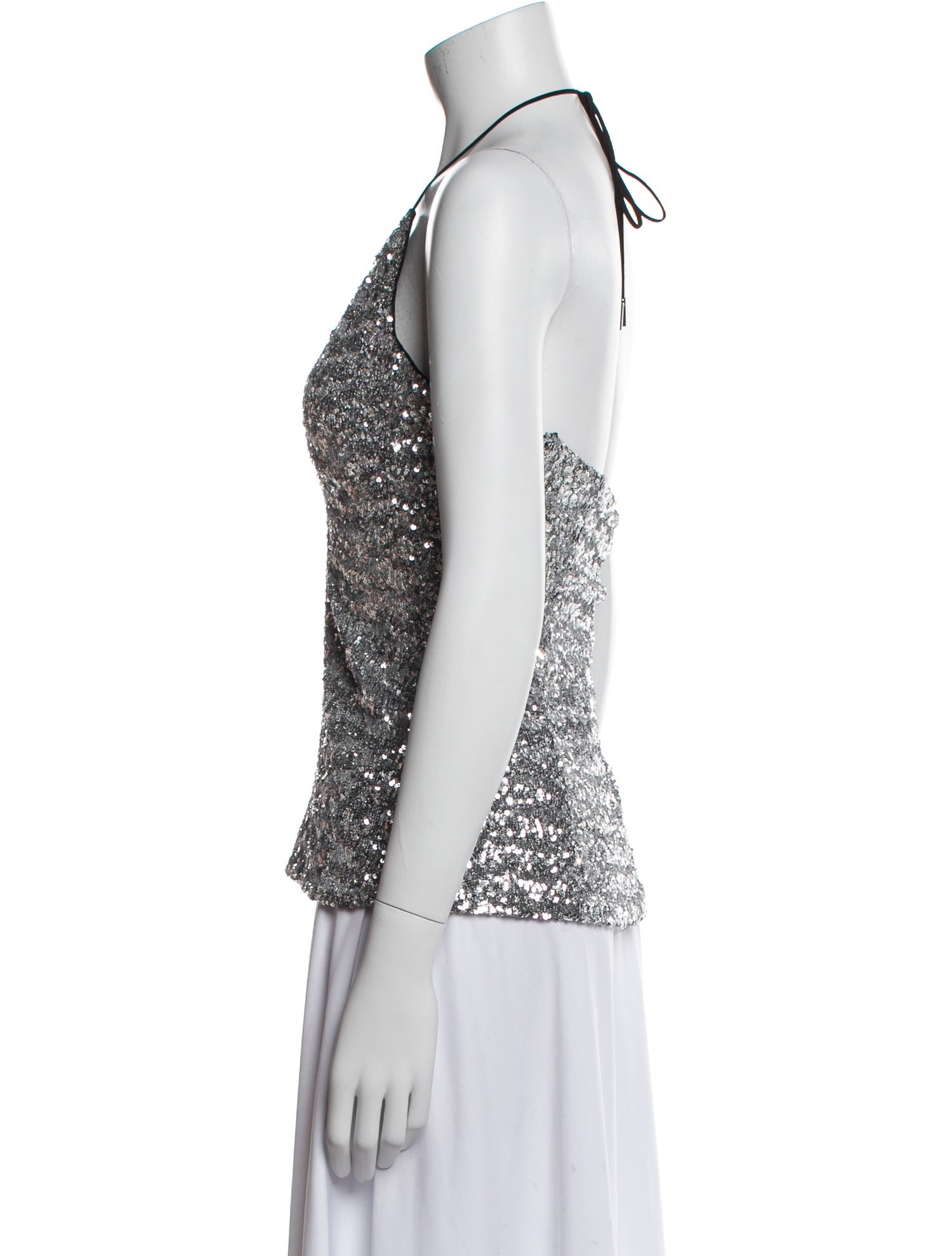 Attico Halterneck Sleeveless Top w/ Tags