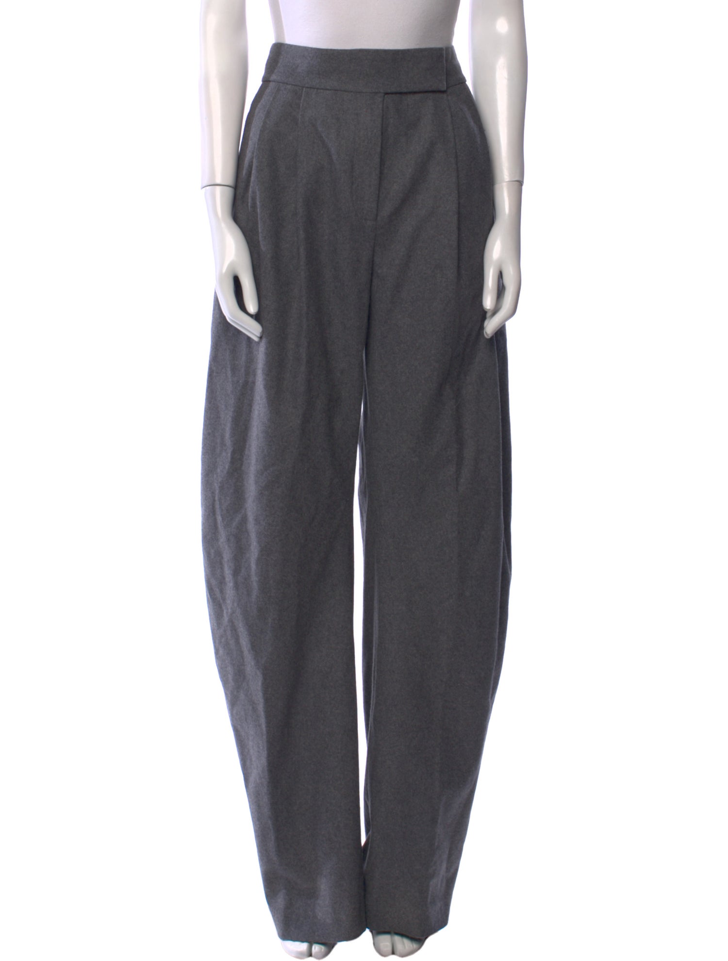 Attico Virgin Wool Wide Leg Pants w/ Tags