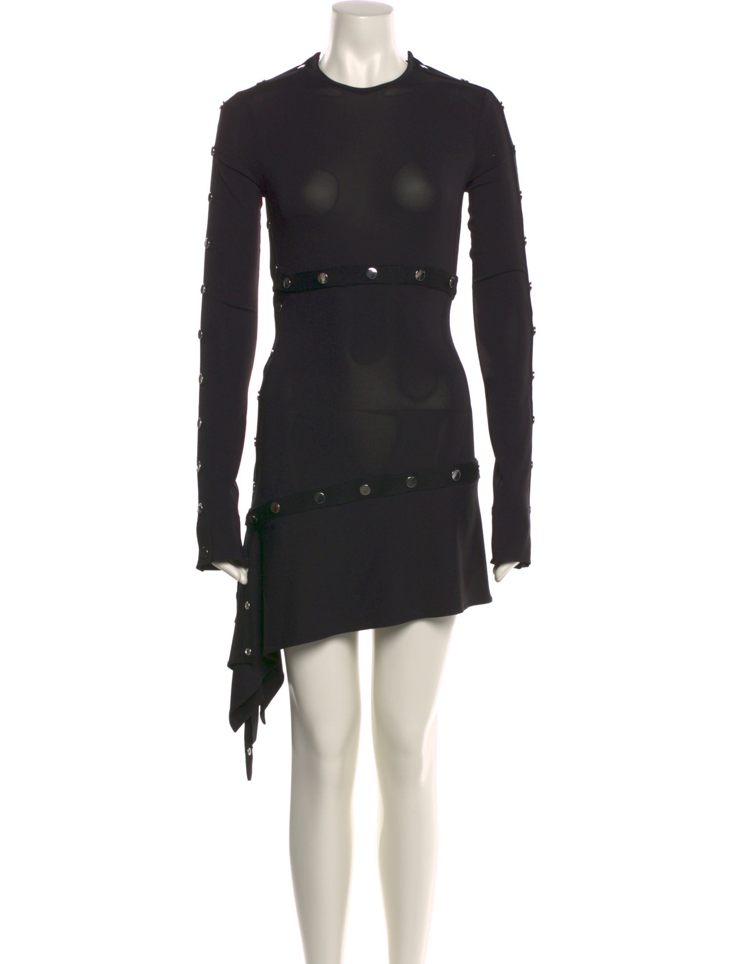 Attico Crew Neck Mini Dress w/ Tags