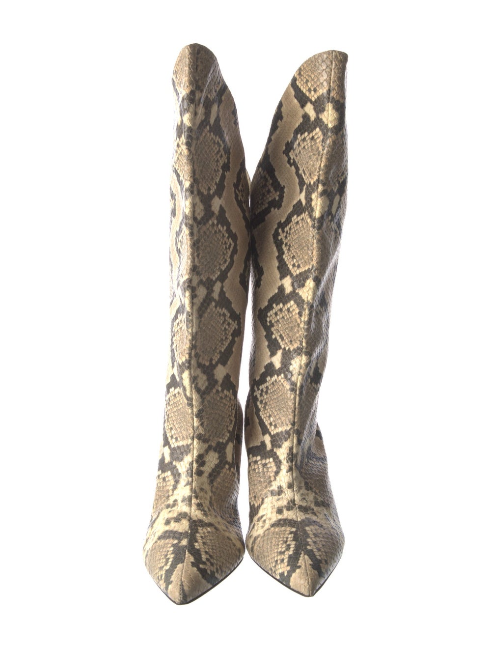 Attico Python Animal Print Boots - image 3