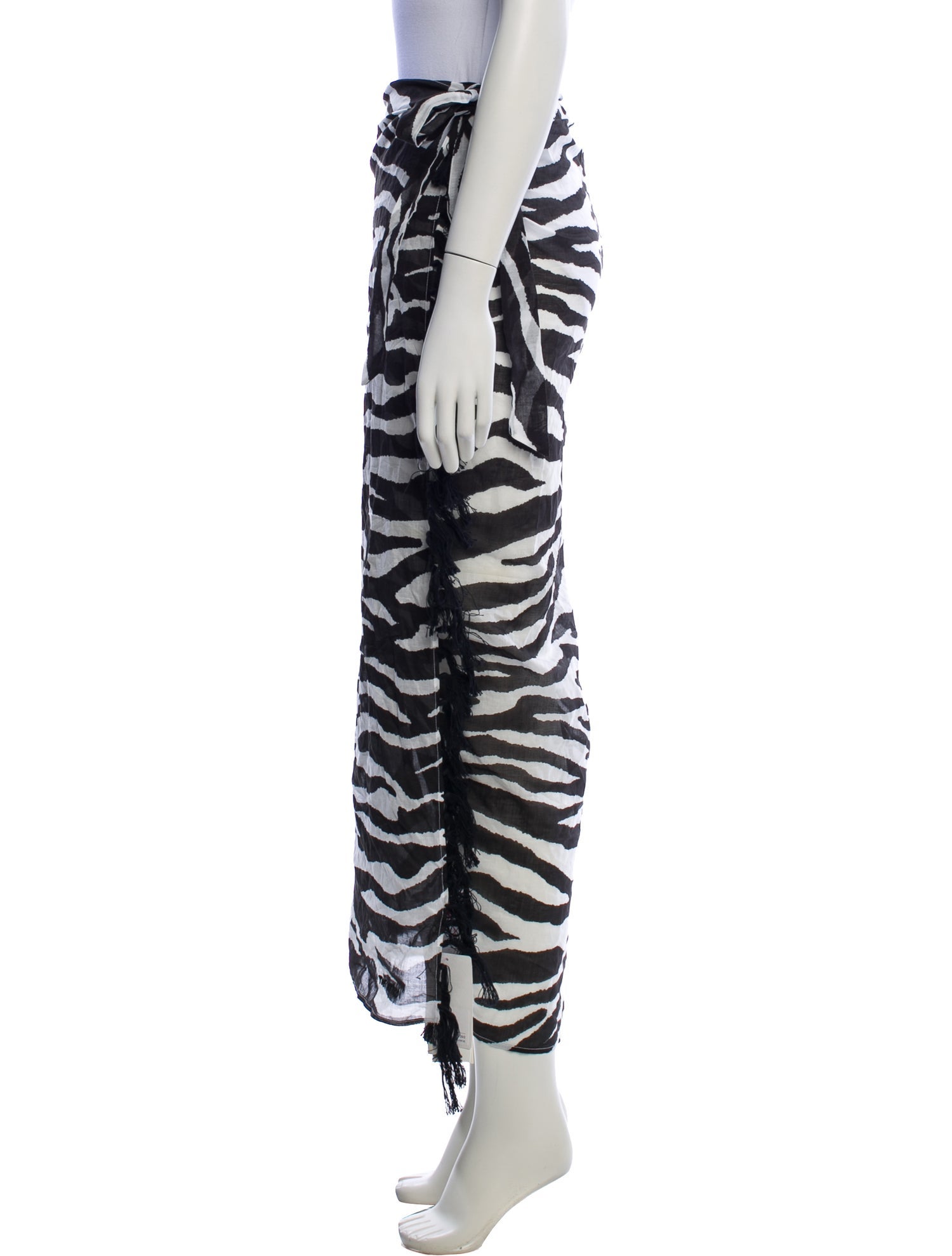 The Attico Attico Animal Print Cover-Up w/ Tags