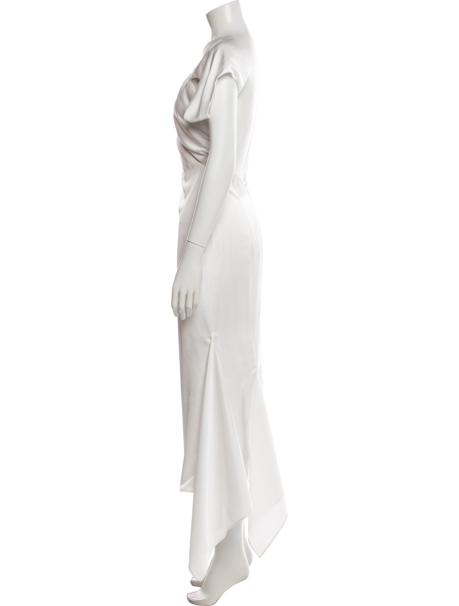 The Attico Asymmetrical Midi Length Dress w/ Tags
