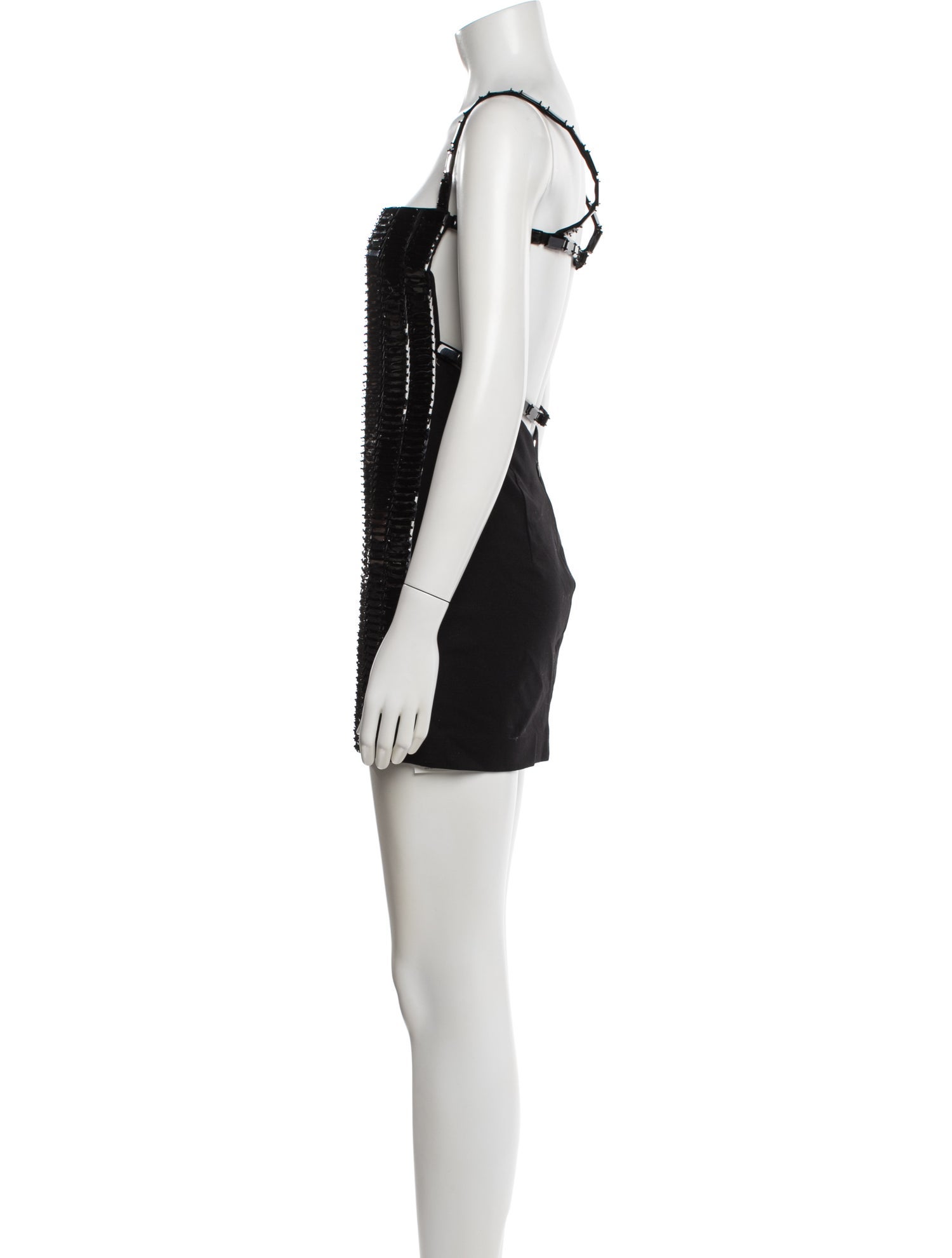 The Attico Printed Mini Dress