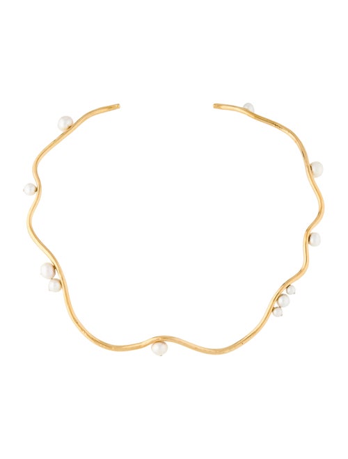Aurélie Bidermann Pearl Cheyne Walk Wire Choker Ne