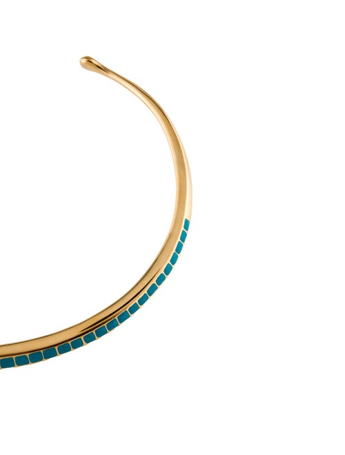 Aurélie Bidermann Enamel Choker Necklace