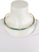 Aurélie Bidermann Enamel Choker Necklace