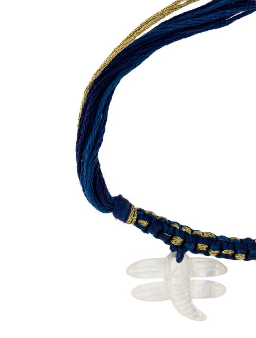 Aurélie Bidermann Faux Pearl & Elephant Charm Bracelet