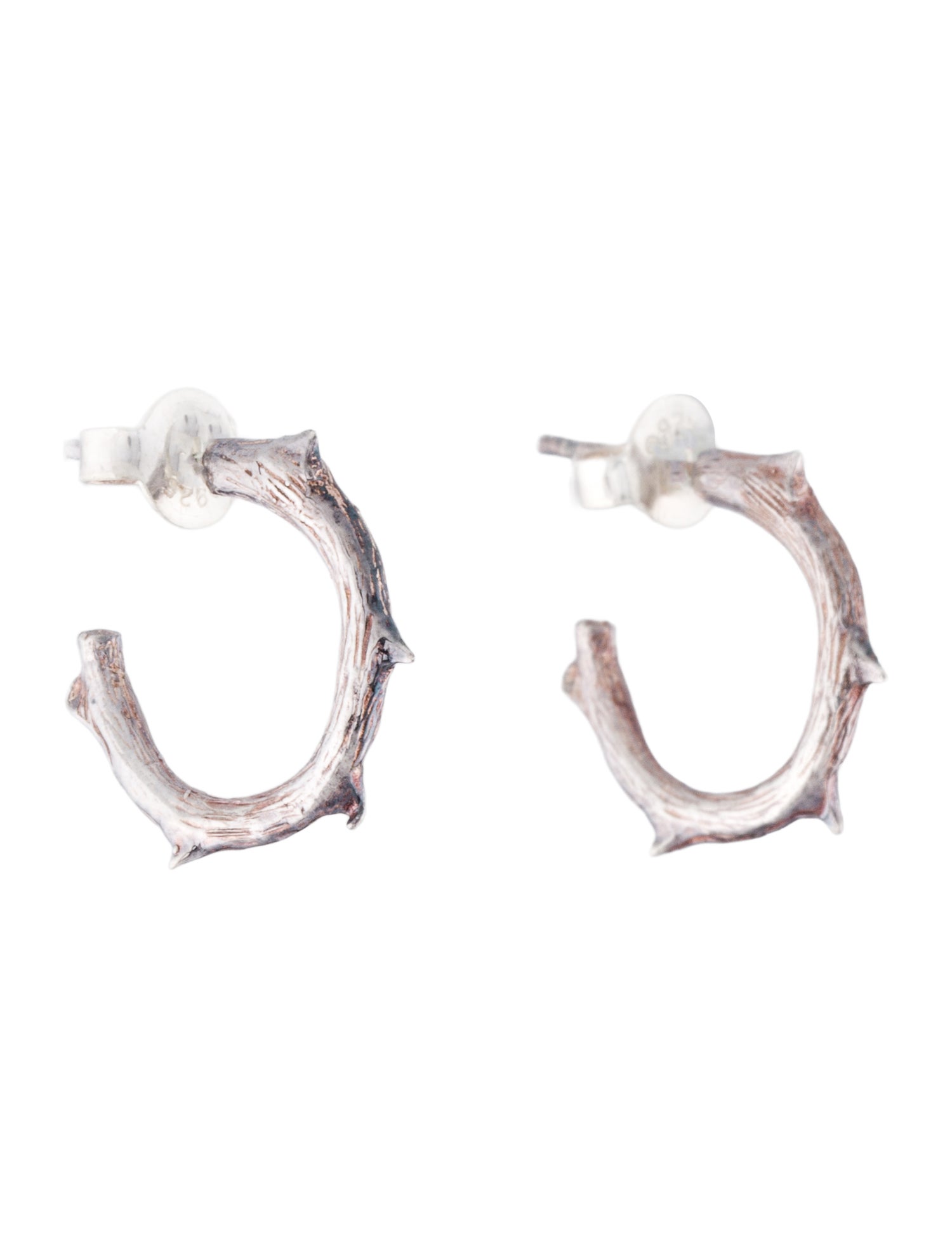 Aurélie Bidermann Thorn Branch Hoop Earrings