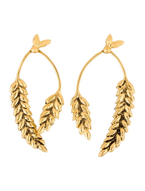 Aurélie Bidermann Wheat Drop Earrings